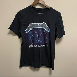 Metallica Ride The Lightening Black T-Shirt Men’s Medium